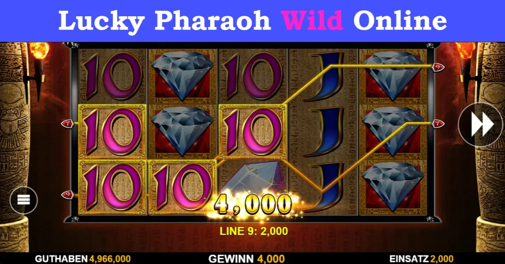 lucky pharaoh wild online
