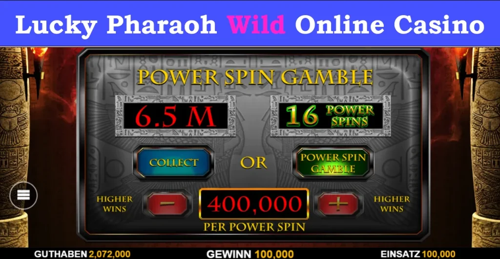 lucky pharaoh wild online casino